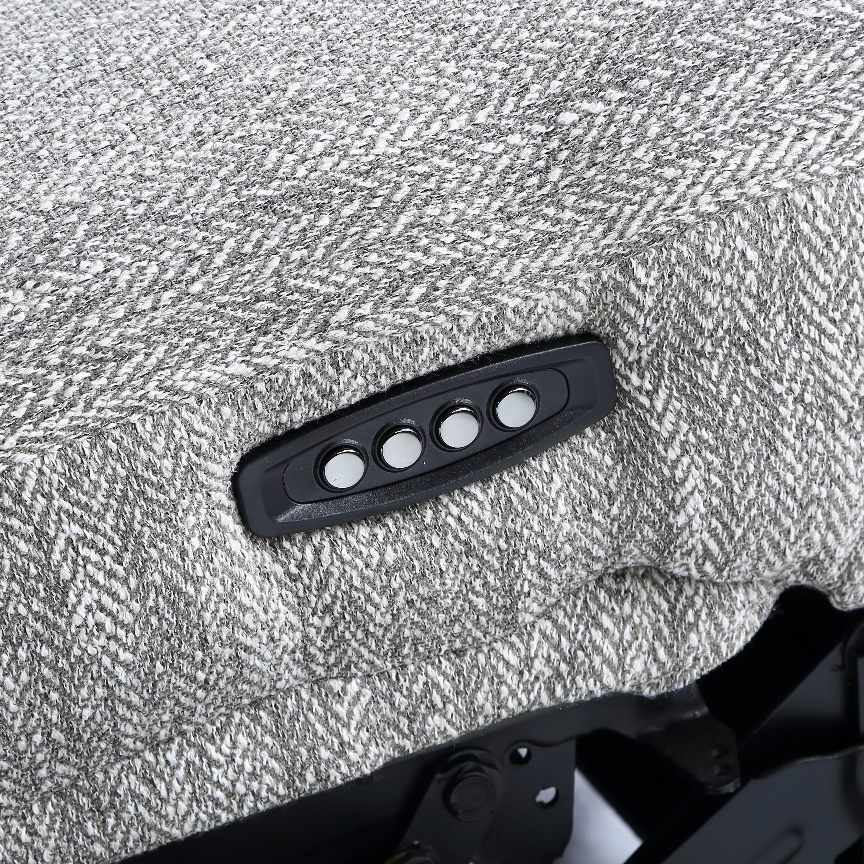 Steve Silver Park City - 5 Seat Power Reclining Sectional - Pearl Silver - Image 6