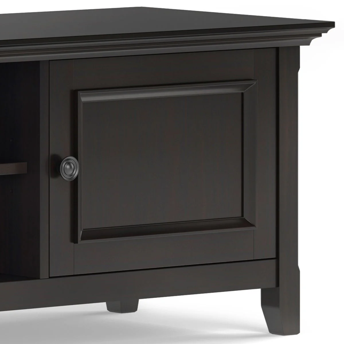 Amherst - Low TV Media Stand - Hickory Brown - Image 4