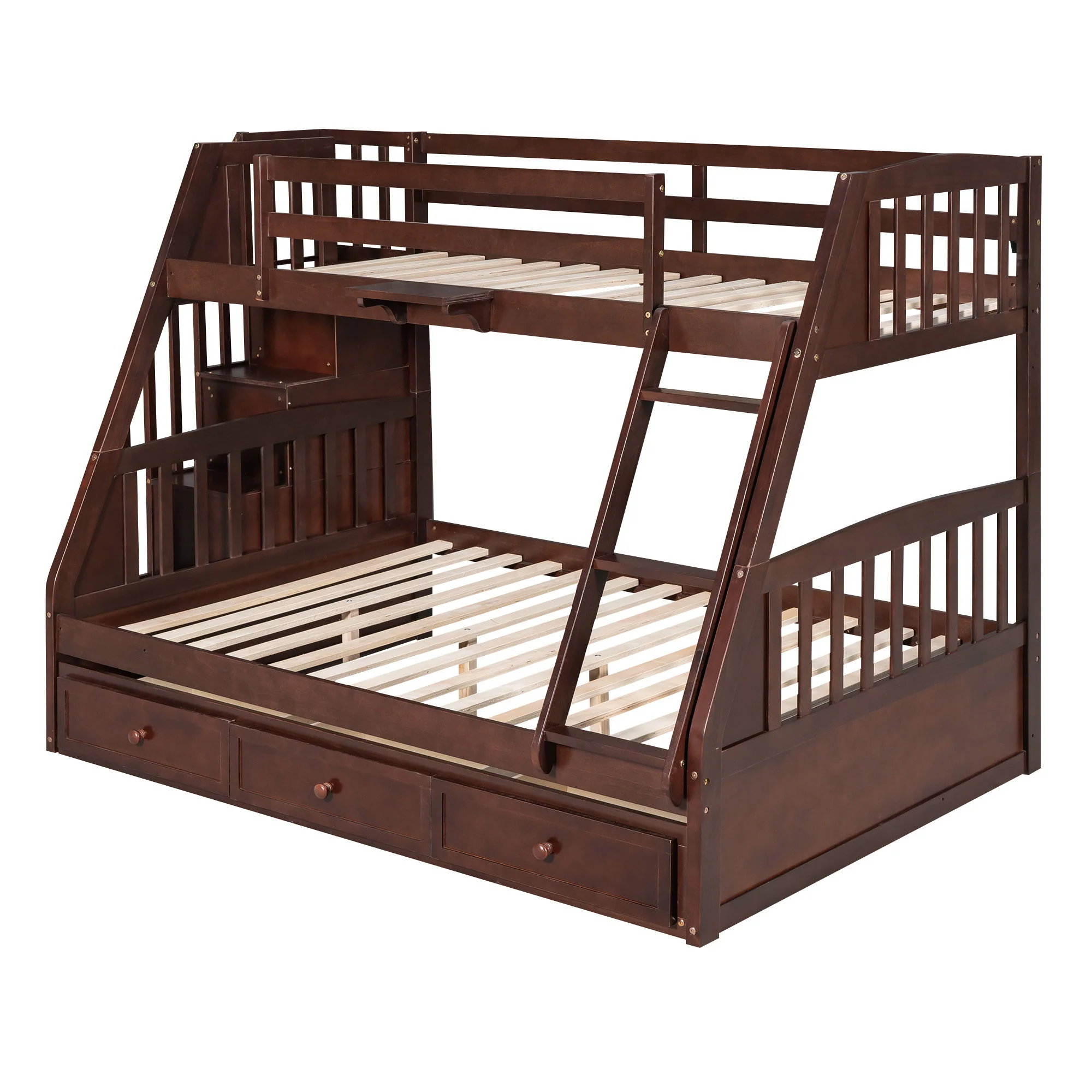 Bunk Bed With Drawers, Ladder And Storage Staircase - Image 7