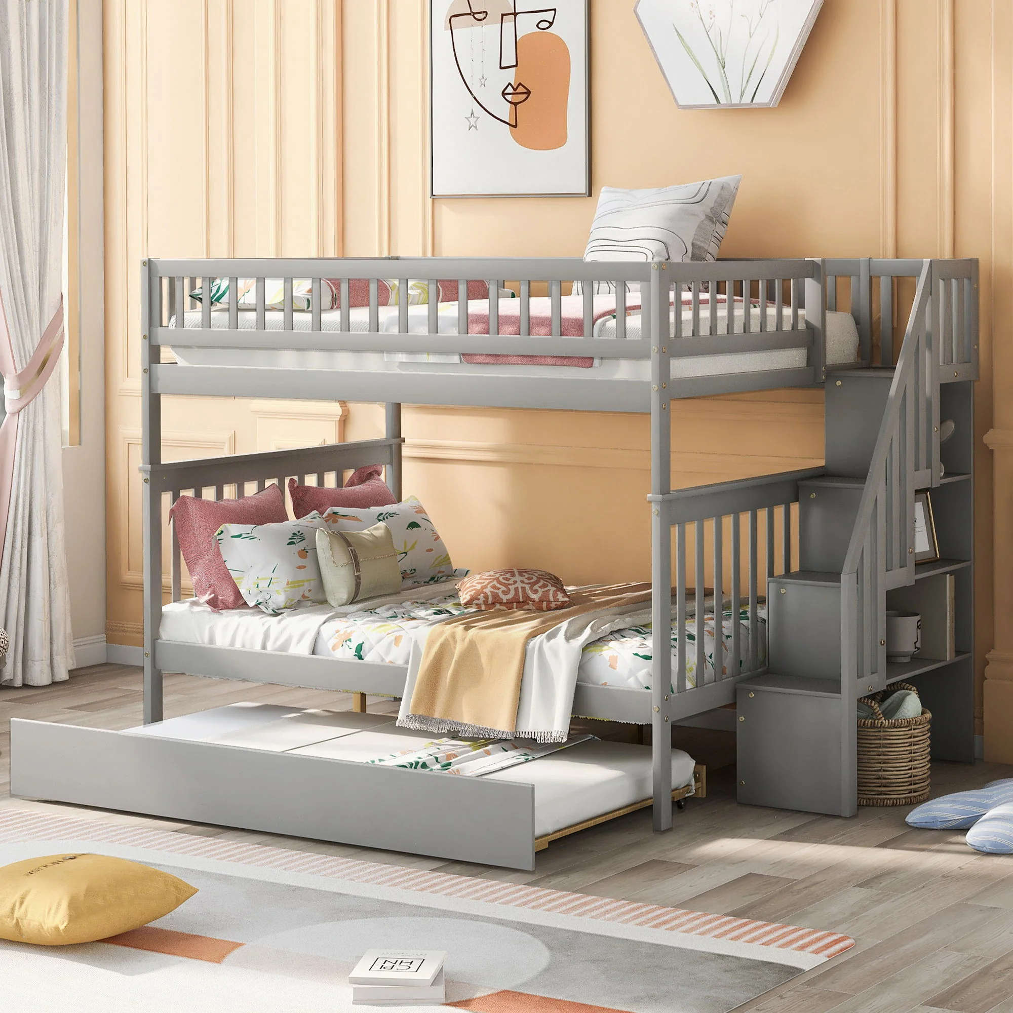 Bunk Bed With Staircase - Image 38