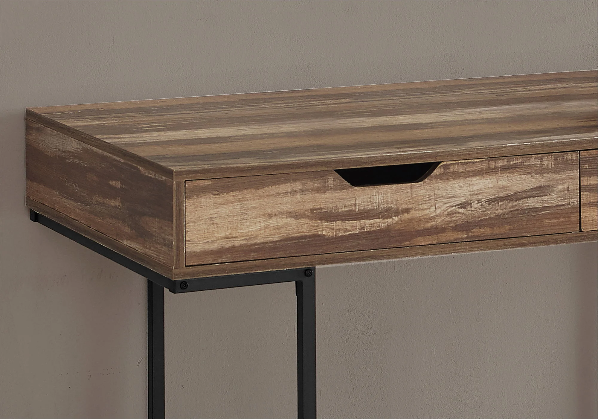 Computer Desk For Home Office, Laptop, Storage Drawers, Contemporary & Modern - Image 8