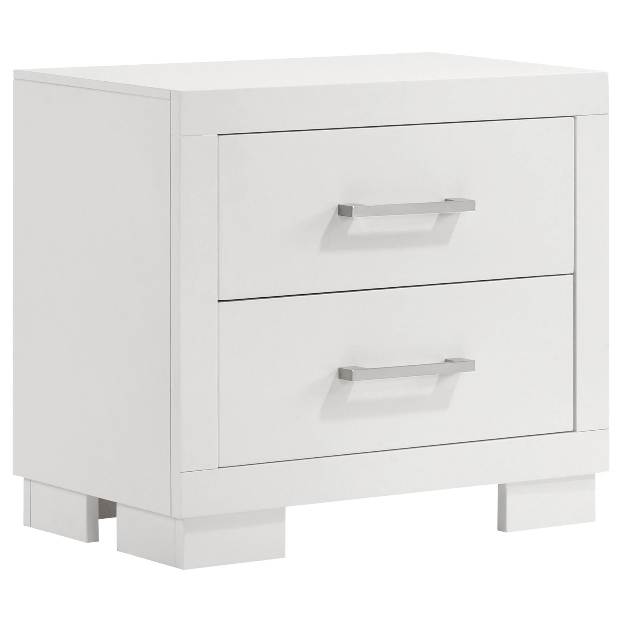 Copper - 2 Drawer Rectangular Nightstand - Image 2