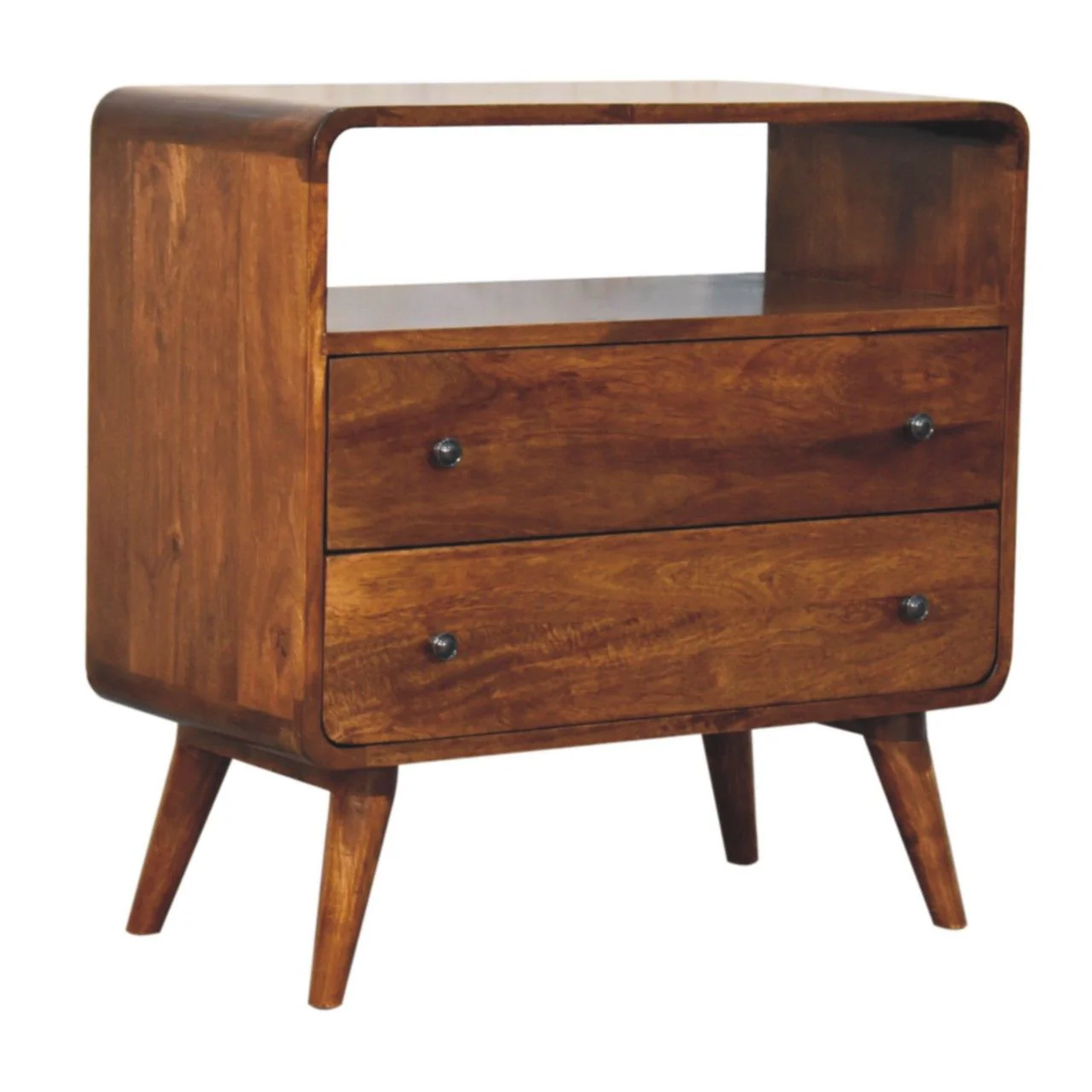 Curved Charm Console - Brown - Image 3