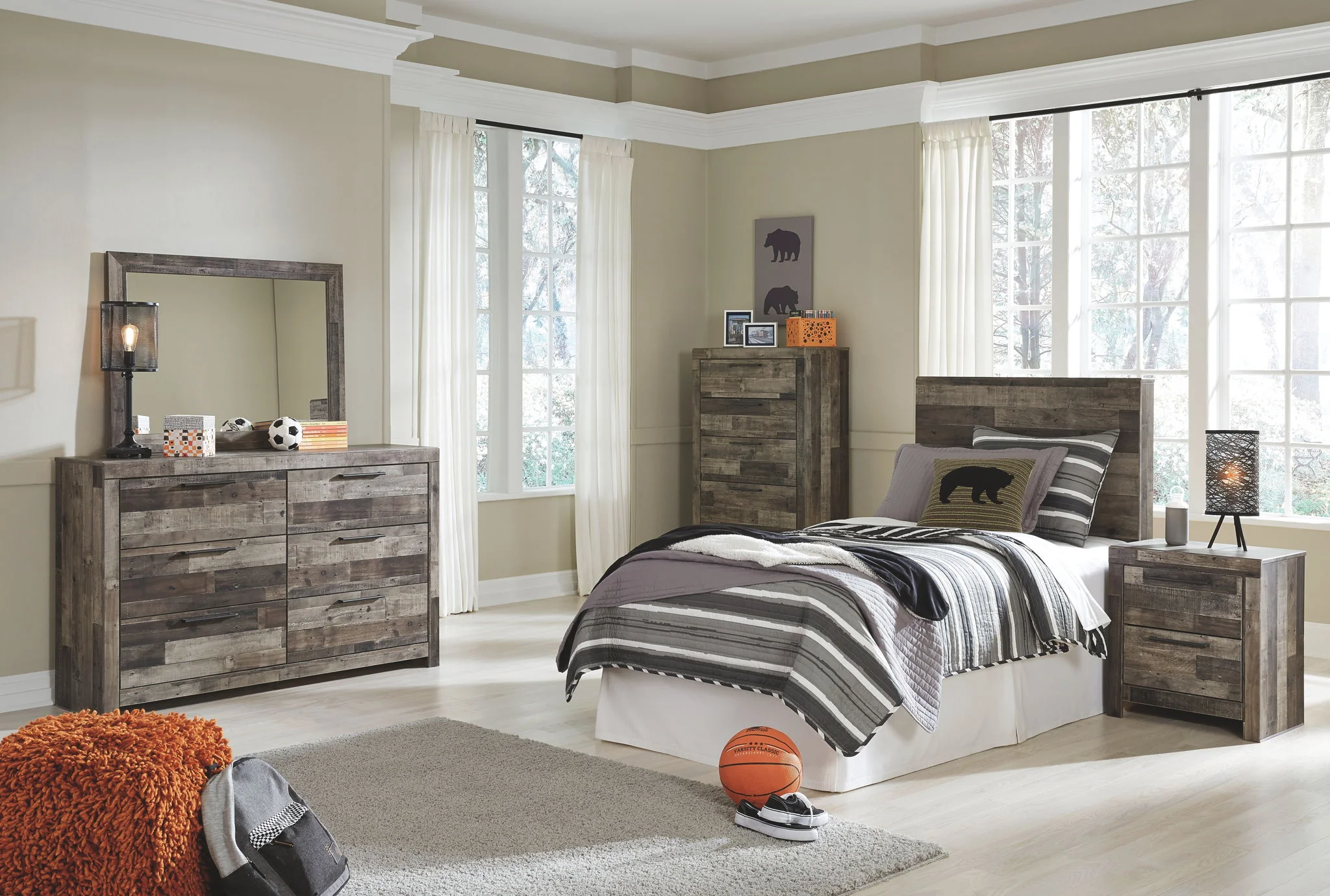 Derekson - Headboard With Bed Frame - Image 4