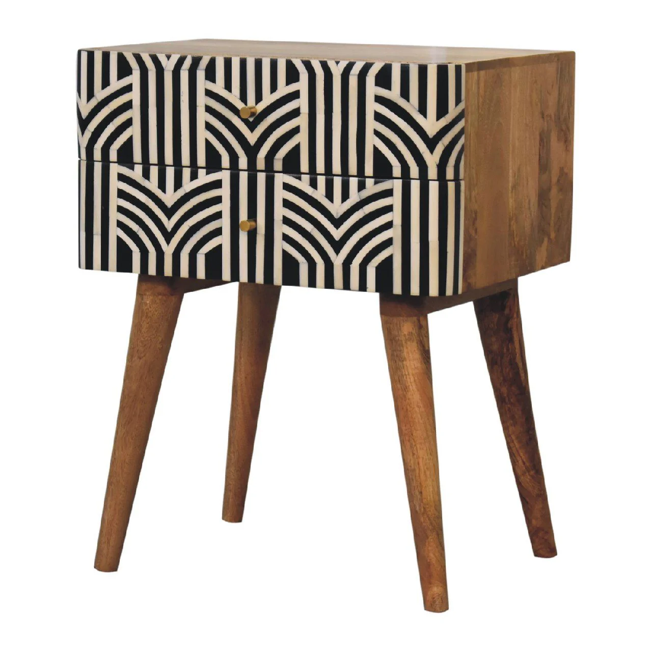 Edessa Bone Inlay Bedside - Image 4