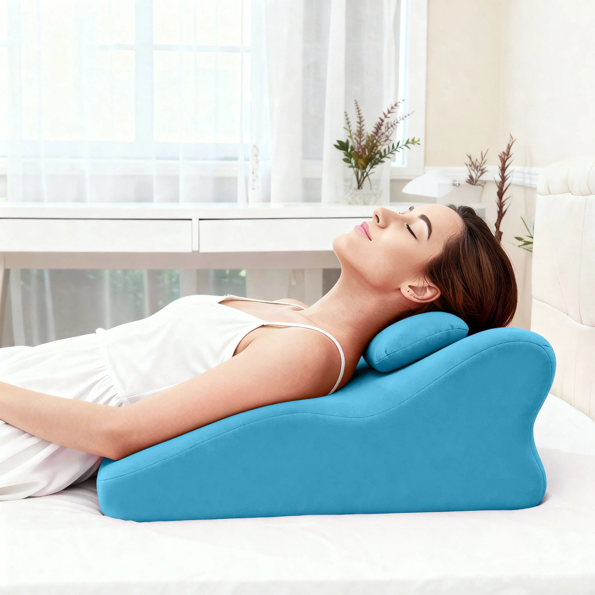 Ergonomic Spinal Posture Support Bed Pillow - Image 8