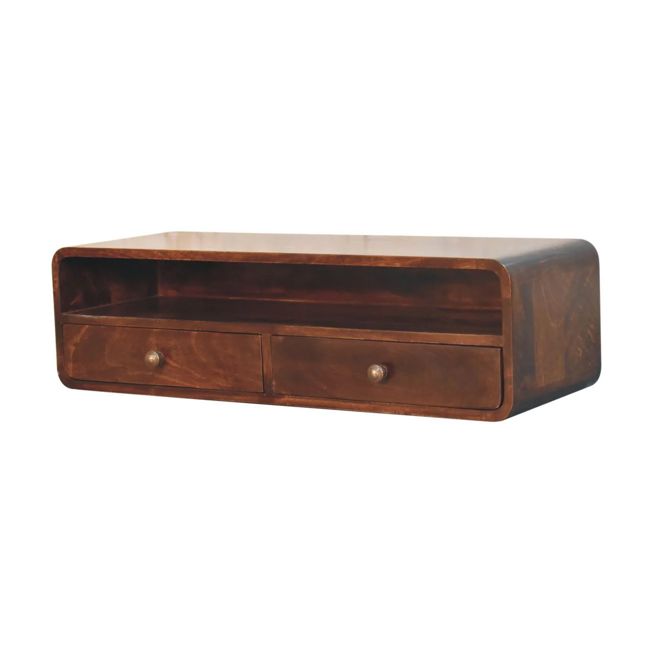 Floating Open Console - Walnut - Image 2