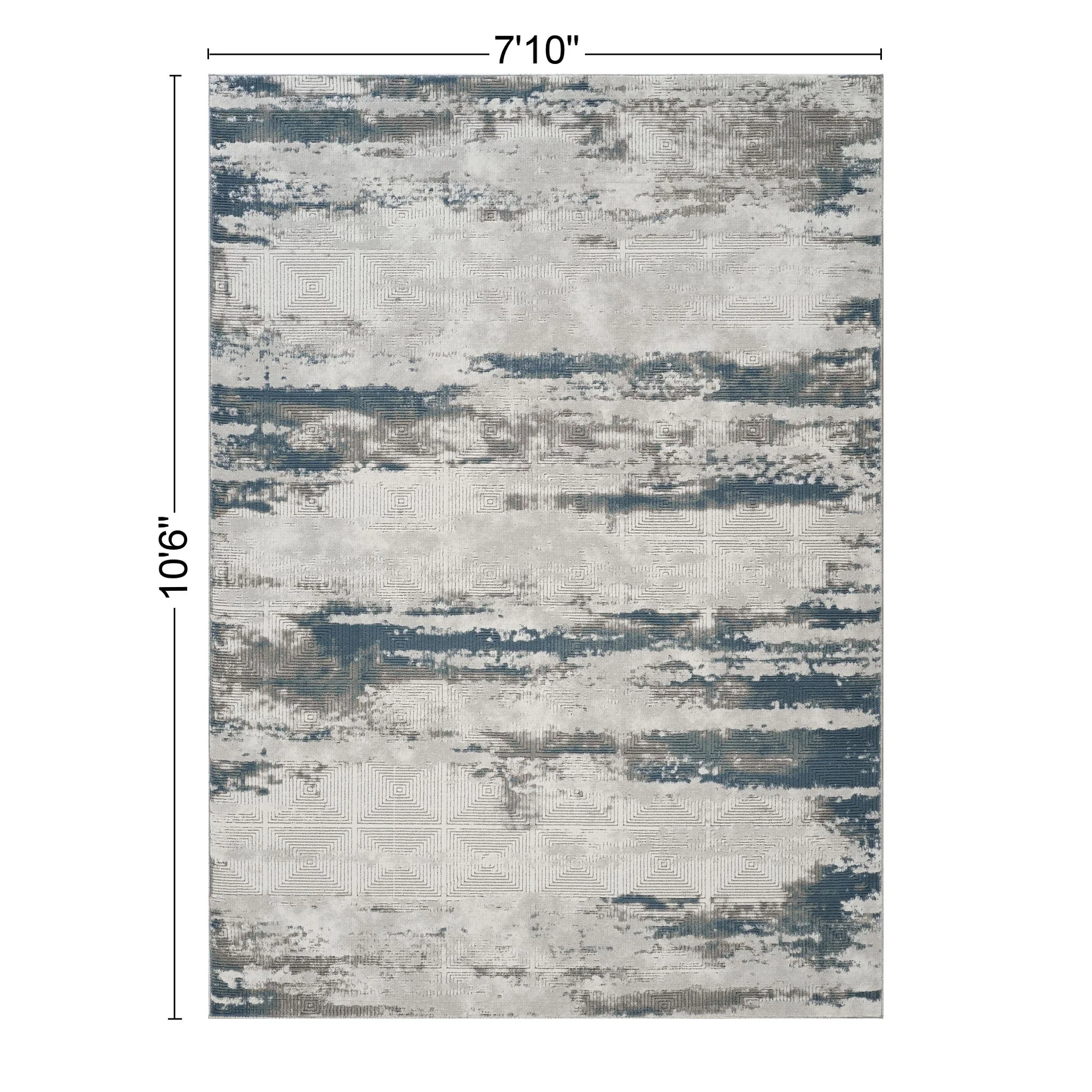 Geometrix - Contemporary Area Rug - Image 3