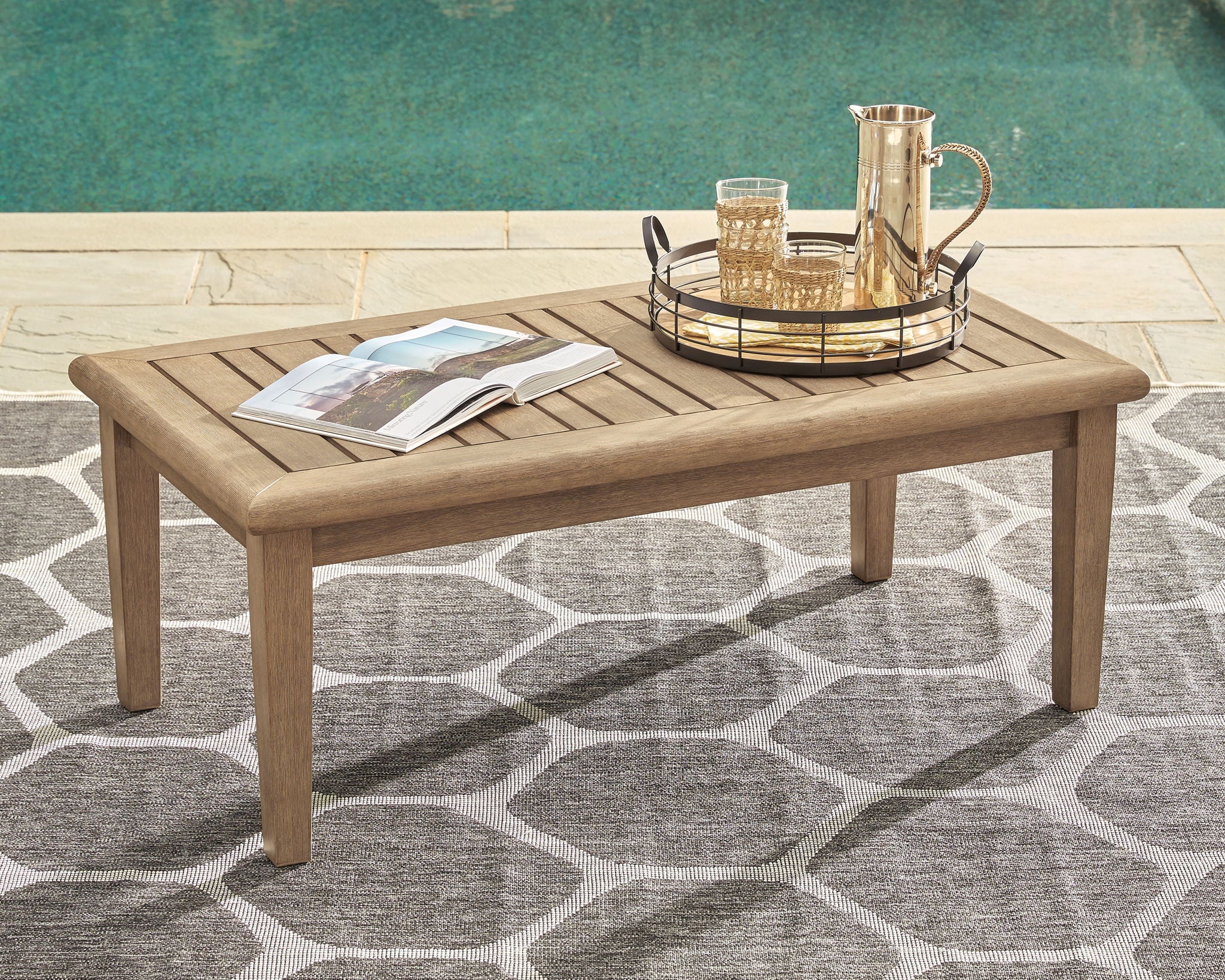 Gerianne - Rectangular Cocktail Table - Brown - Image 3