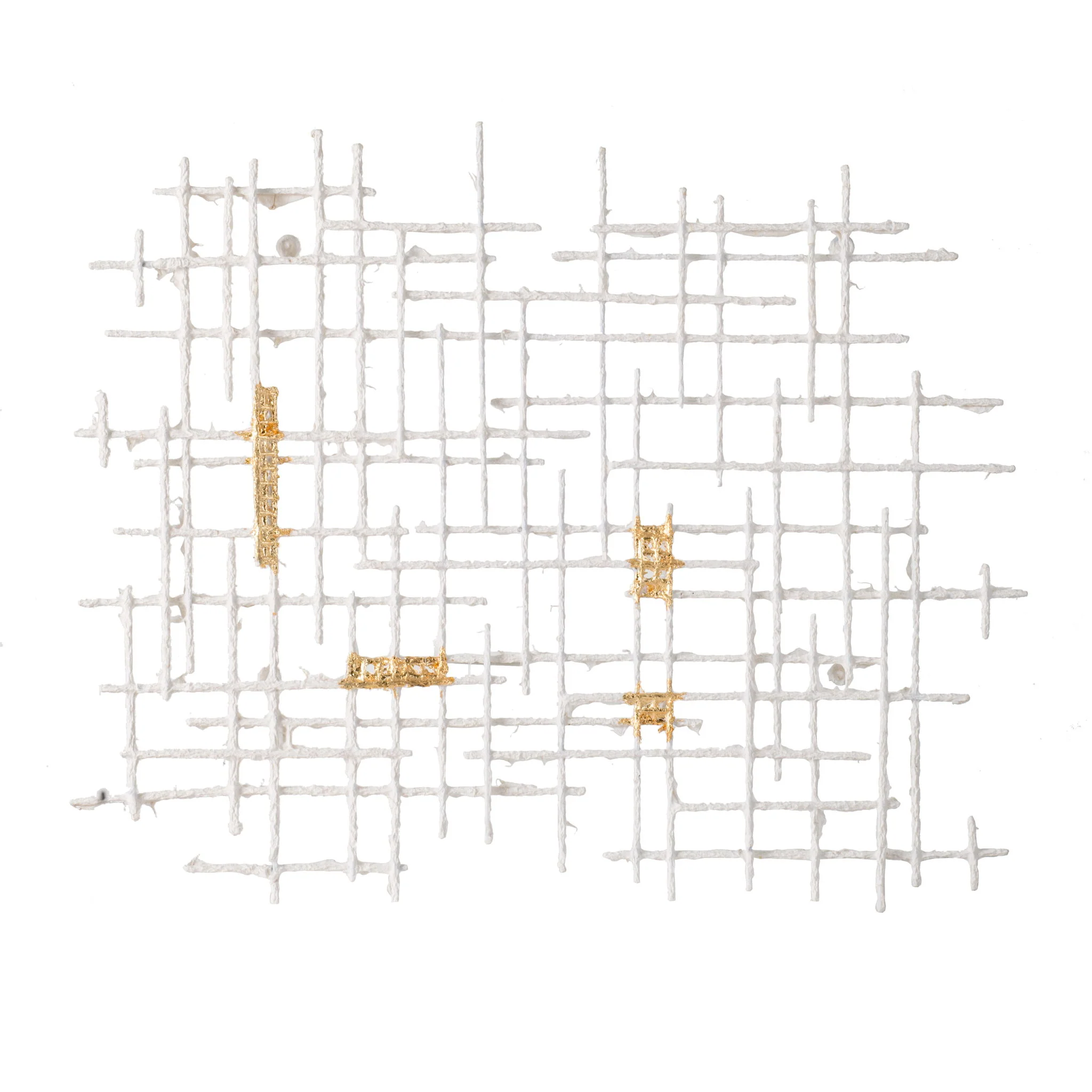 Iron Wall Decor - White / Gold - Image 4