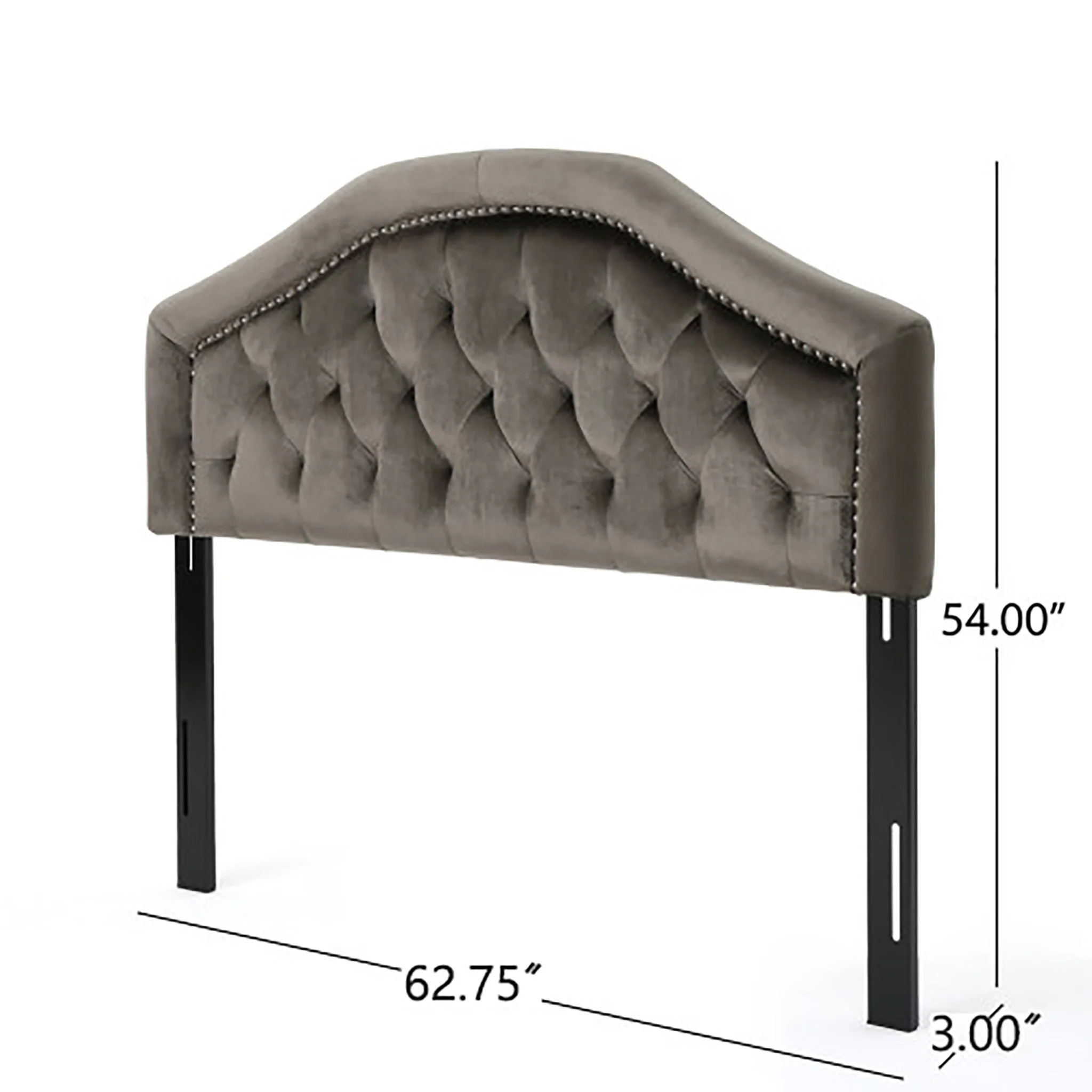 Kaarina - Contemporary Tufted Fabric Headboard - Image 10