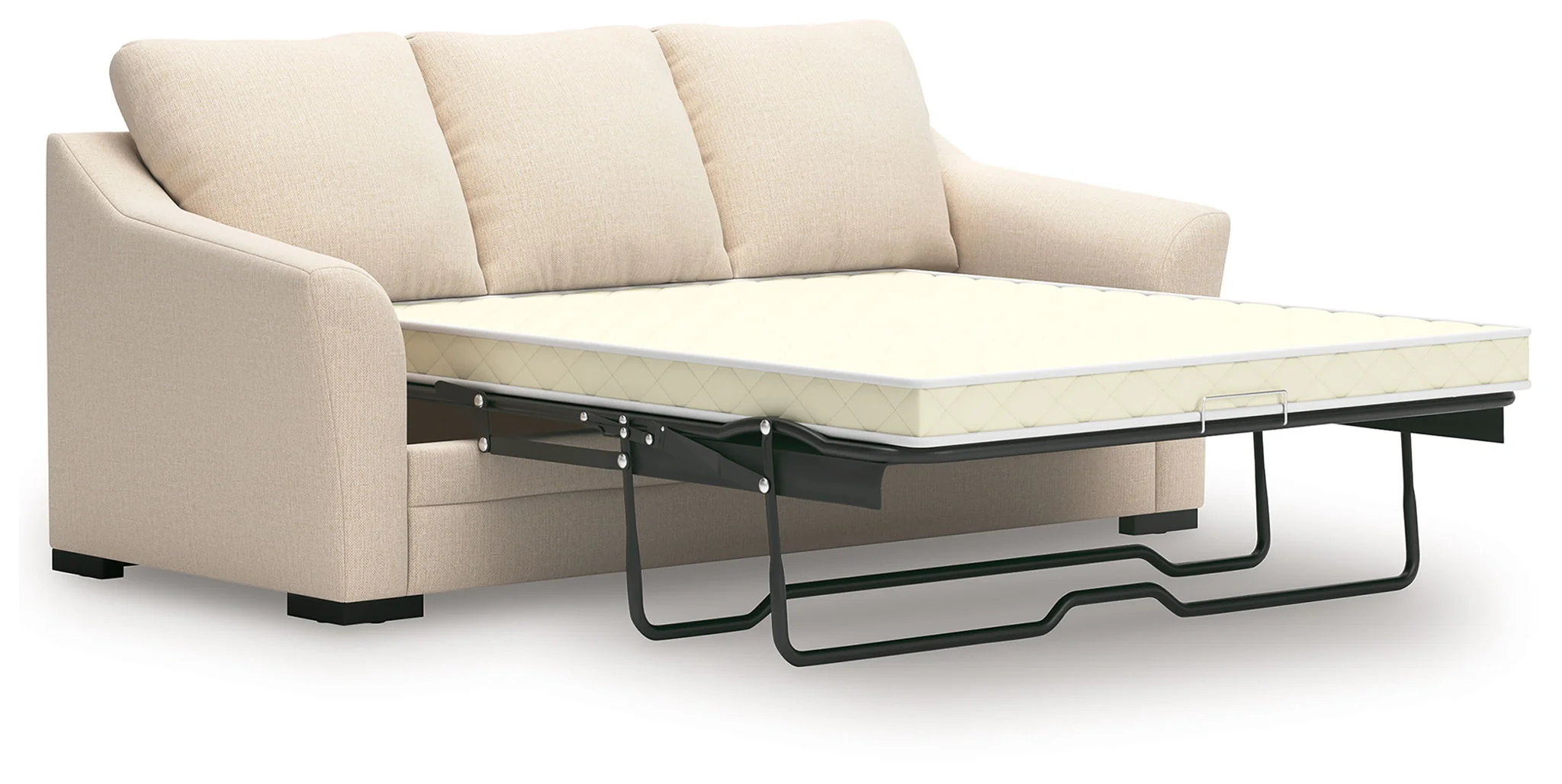 Lango - Queen Sofa Chaise Sleeper - Jute - Image 2