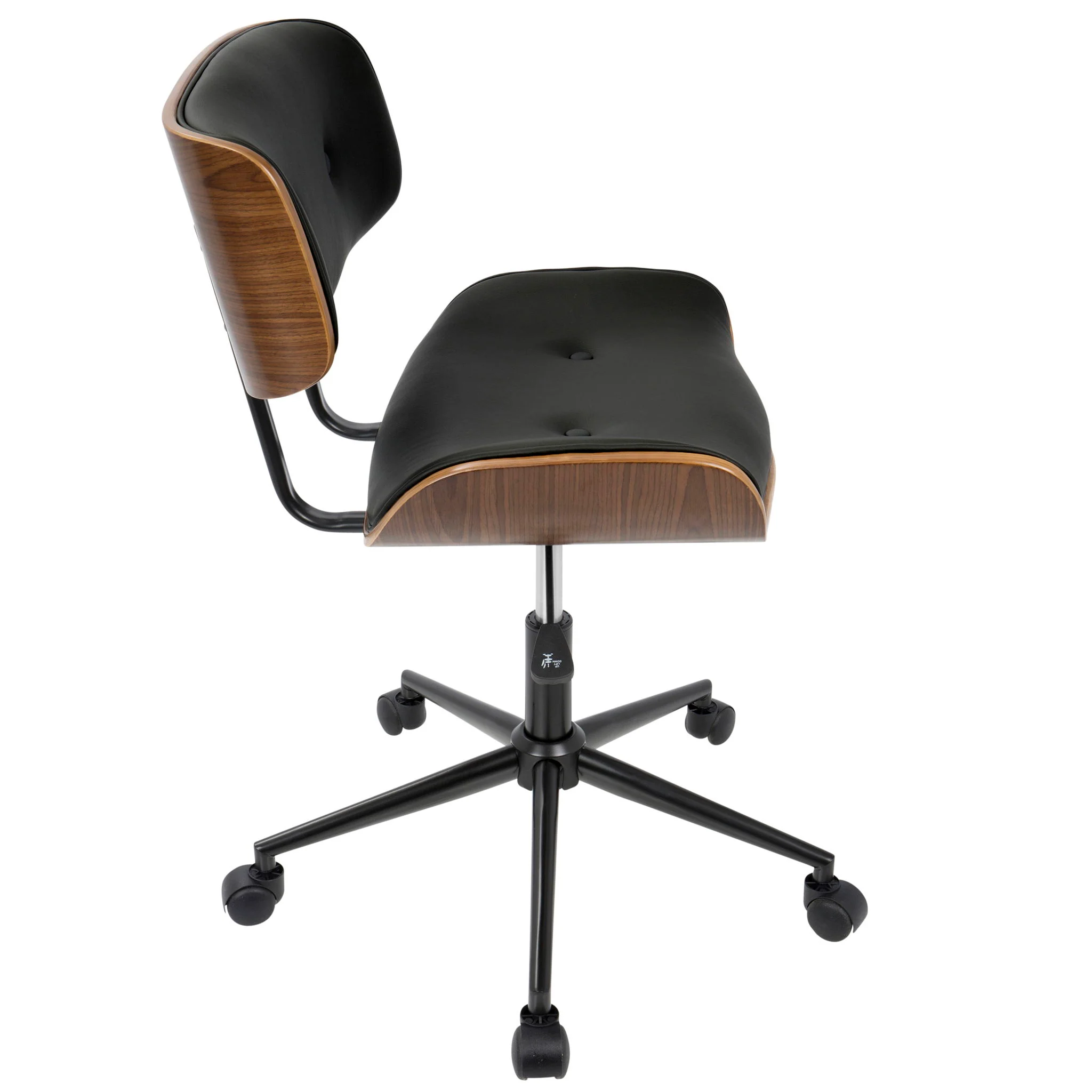 Lombardi - Mid Century Modern Adjustable Office Chair With Swivel - Image 7