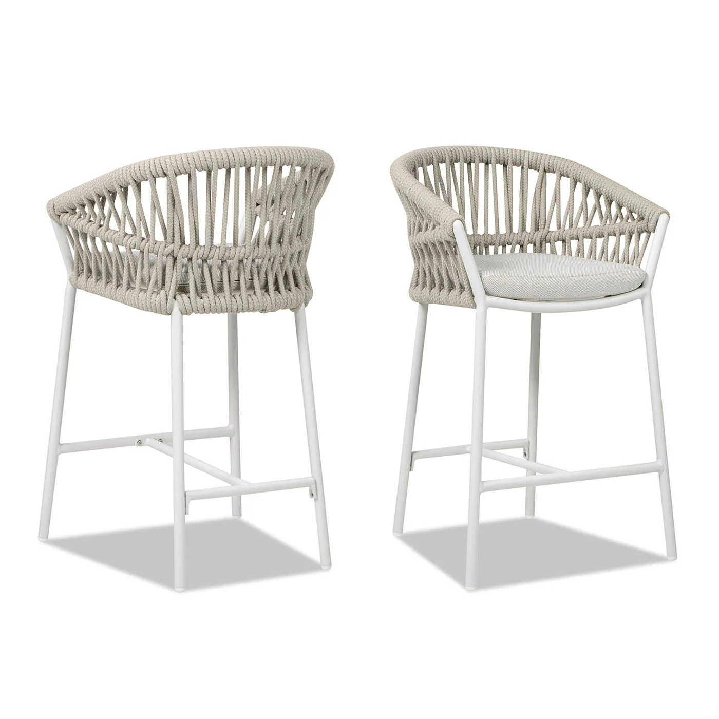 Maiden - Patio Counter Stool Sunproof Olefin (Set of 2) - Image 4