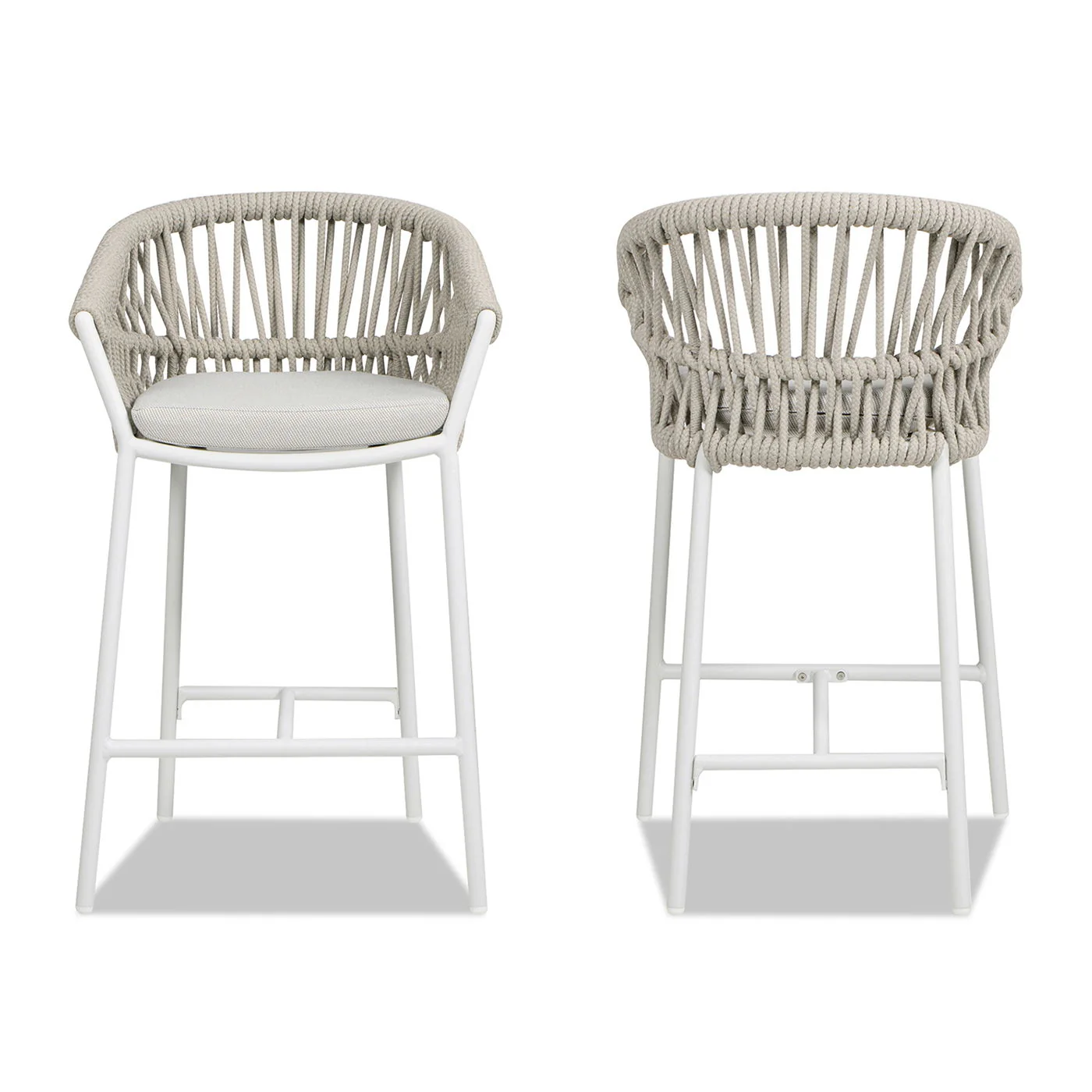 Maiden - Patio Counter Stool Sunproof Olefin (Set of 2) - Image 6
