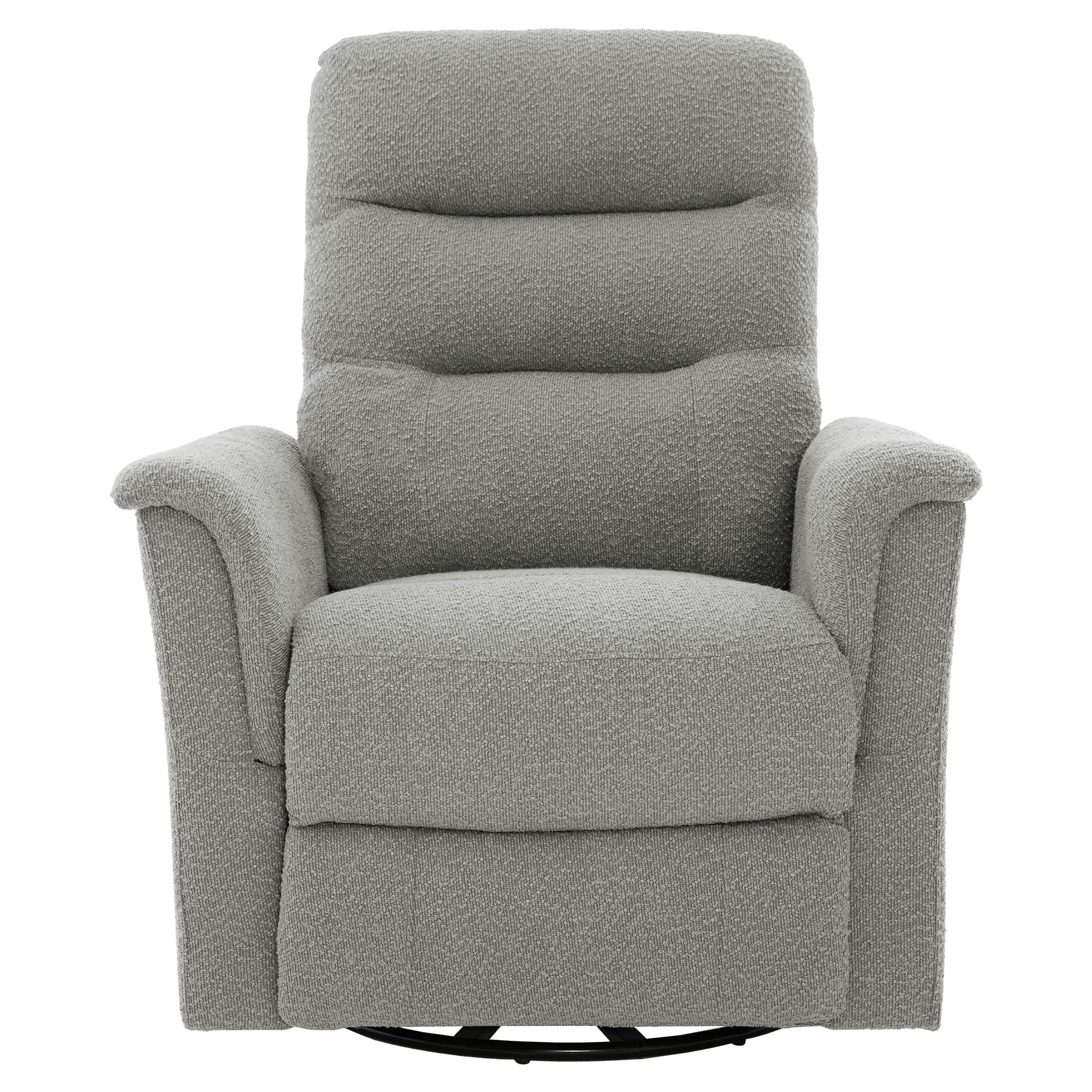 Manual Recliner Chair With 8 Point Massage And Swivel Function - Image 3