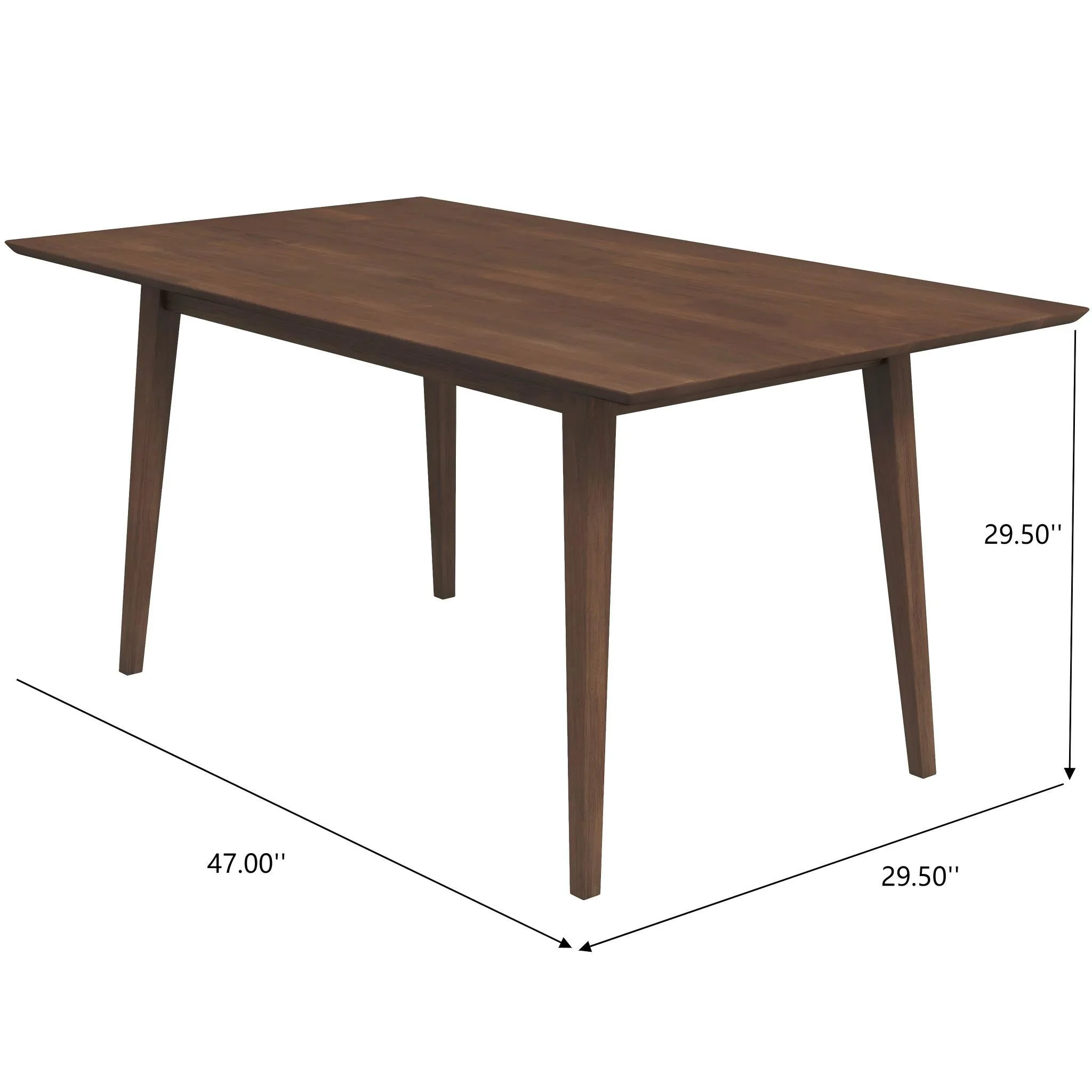Mary - Modern Style Rectangular Dining Kitchen Table - Image 10