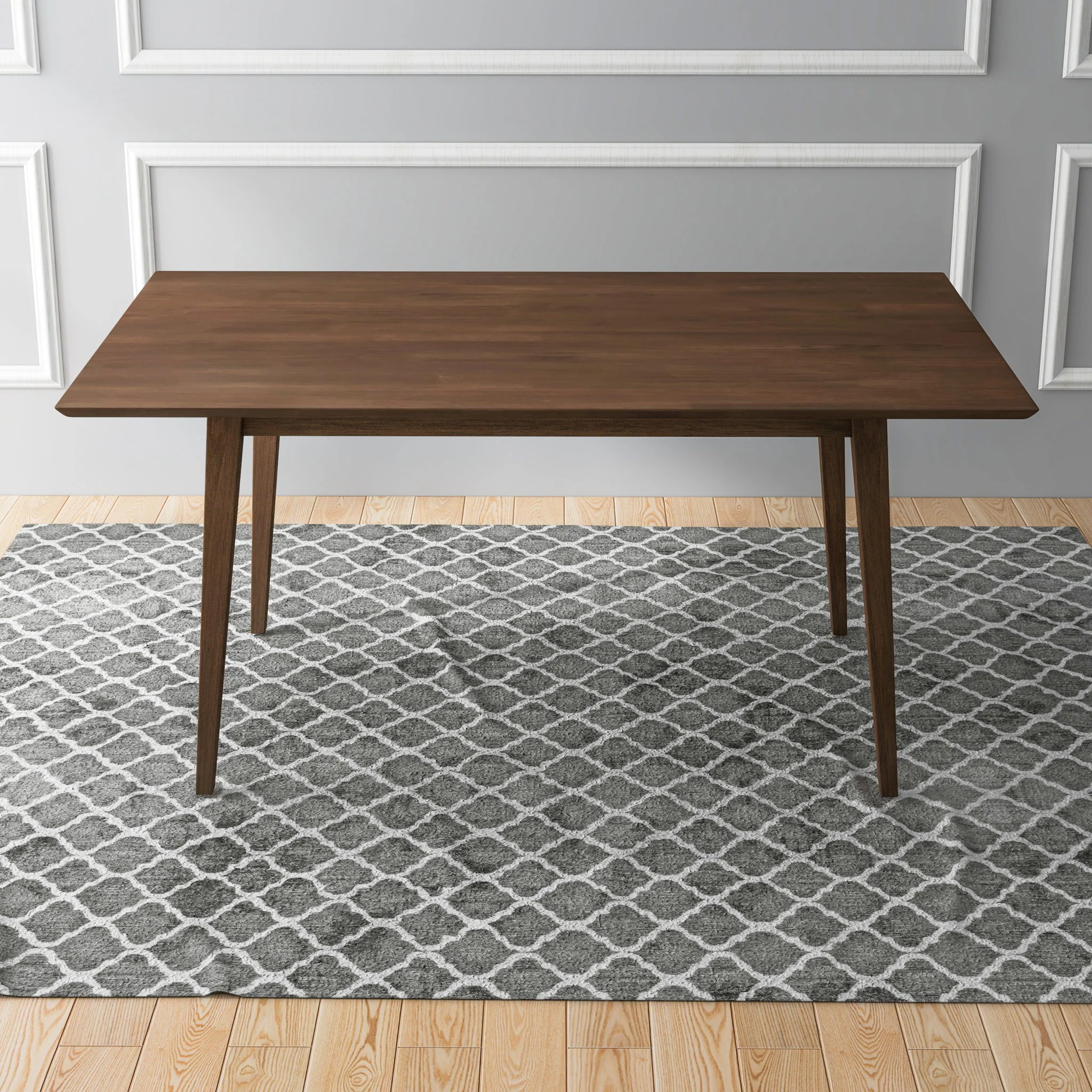 Mary - Modern Style Rectangular Dining Kitchen Table - Image 11