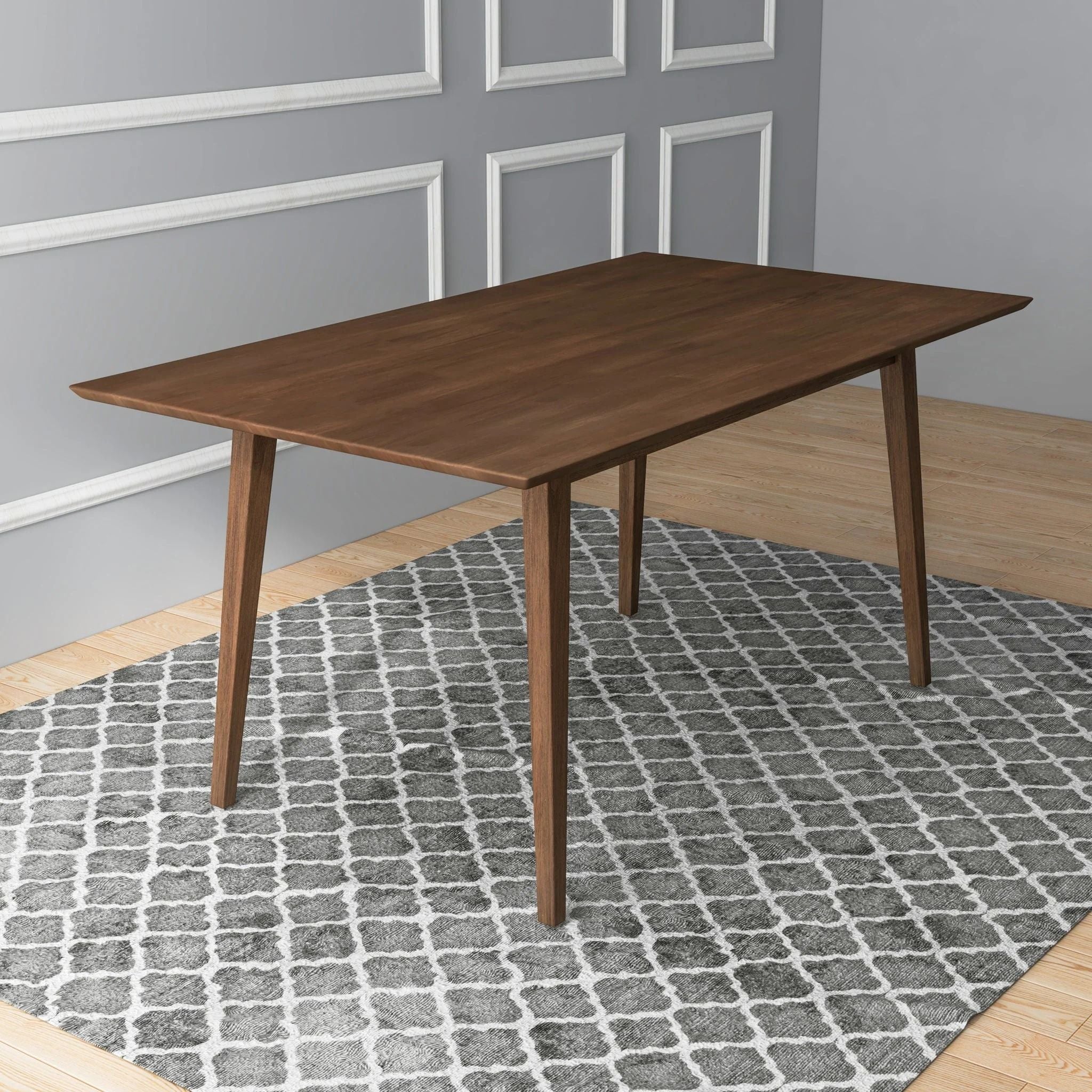 Mary - Modern Style Rectangular Dining Kitchen Table - Image 12