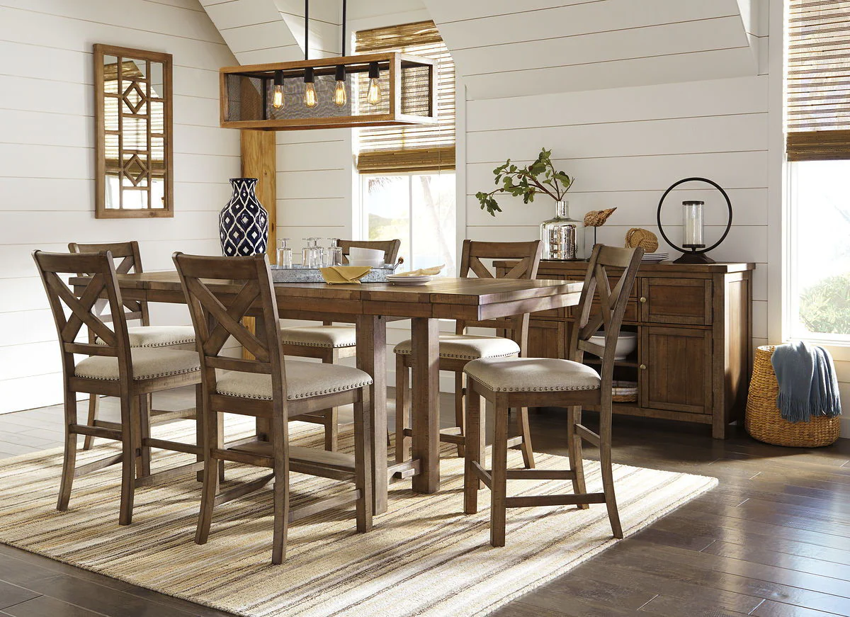 Moriville - Rectangular Dining Table Set - Counter Height - Image 3