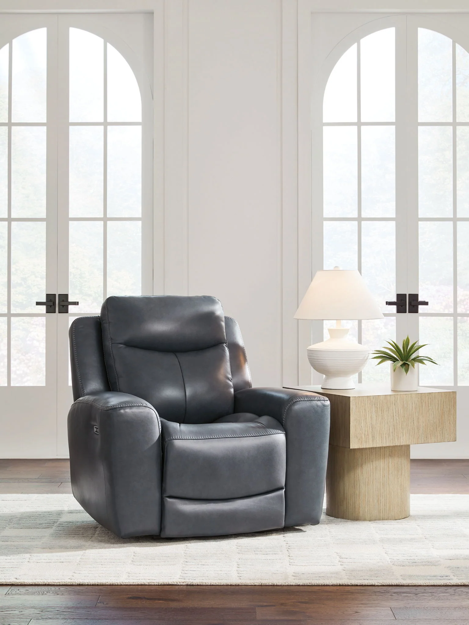 Next Move - Power Recliner With Adjustable Headrest - Image 5