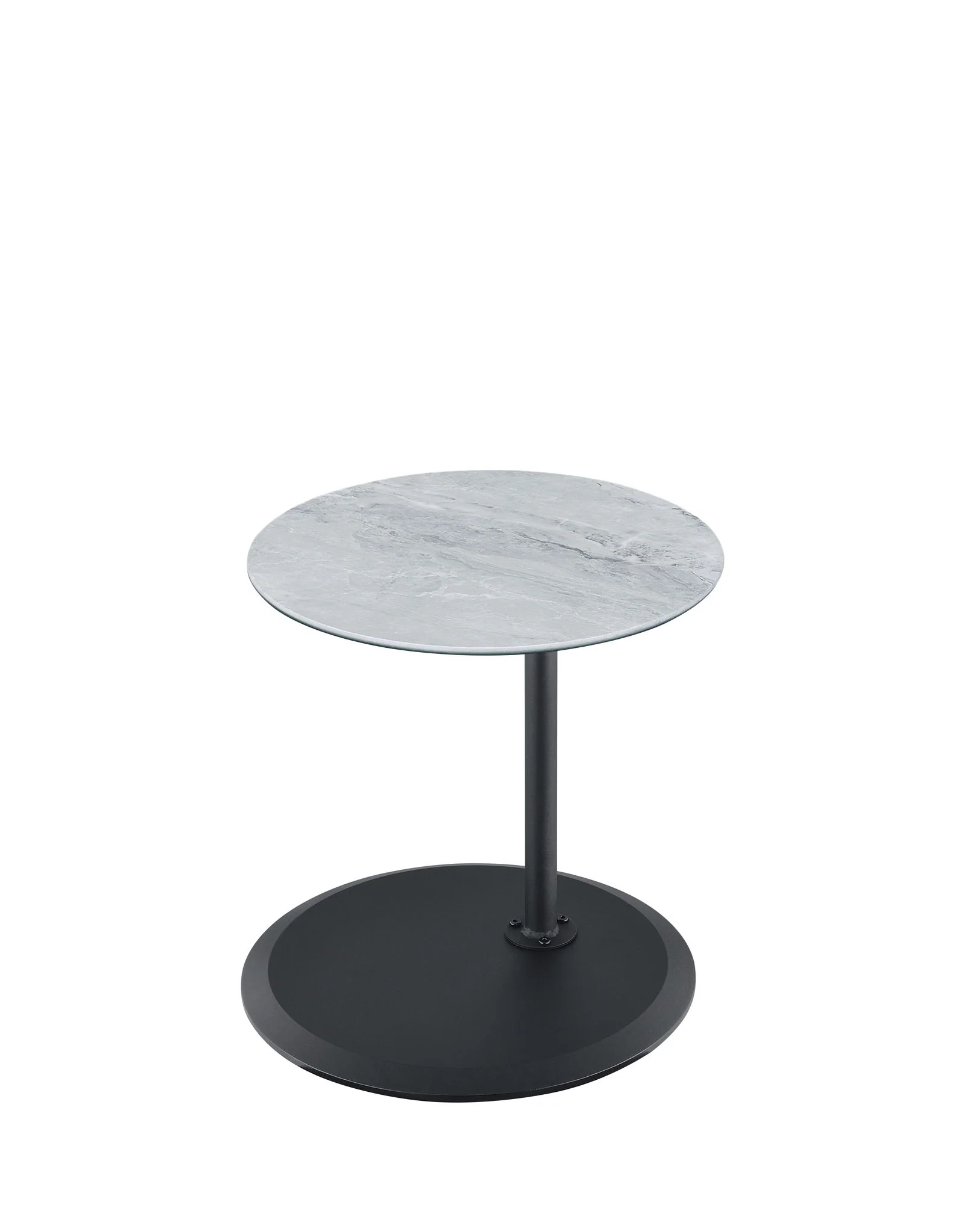 Orbit - 15.5" End Table With Height Adjustable Marble Textured Top - Image 8