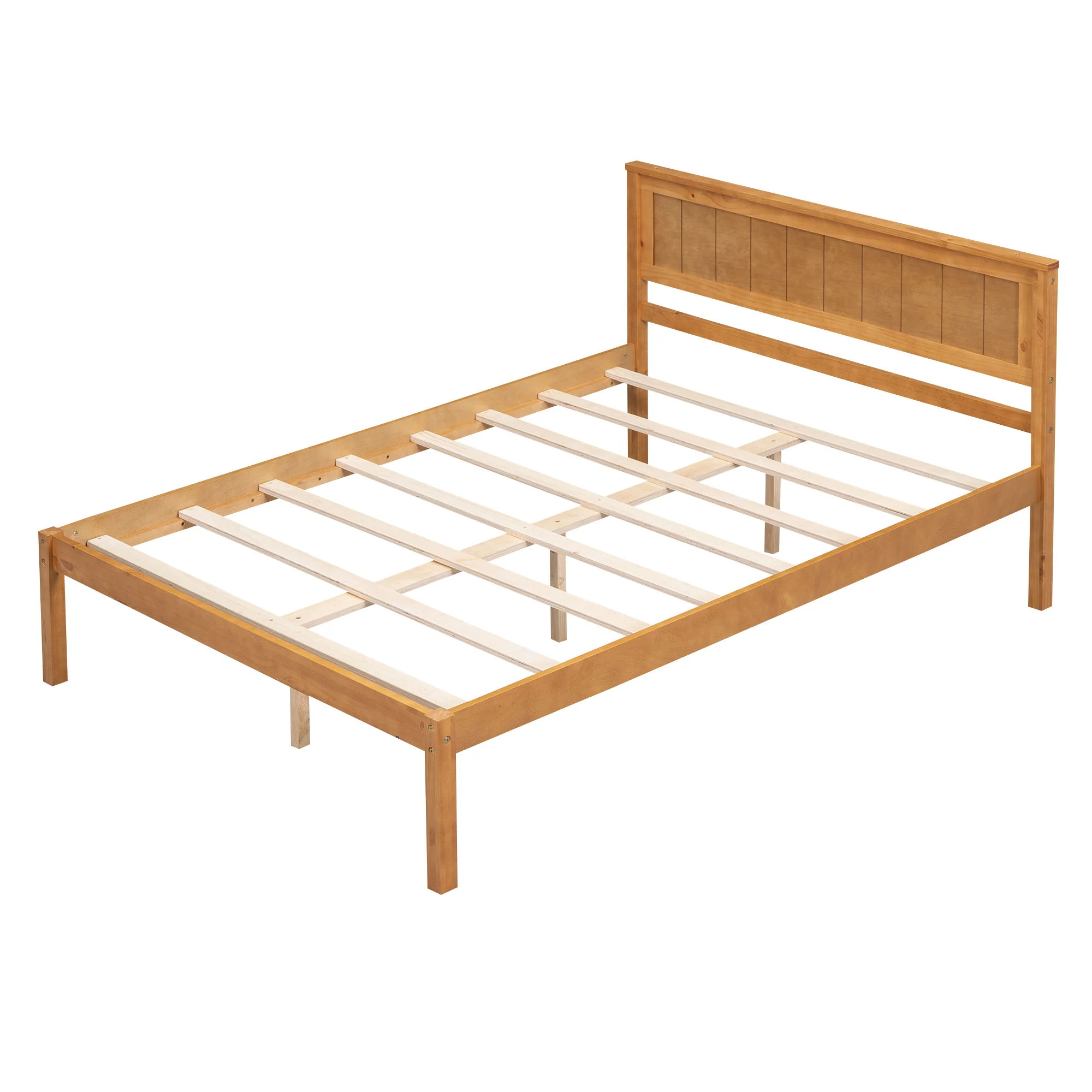 Platform Bed Frame With Headboard - Image 7