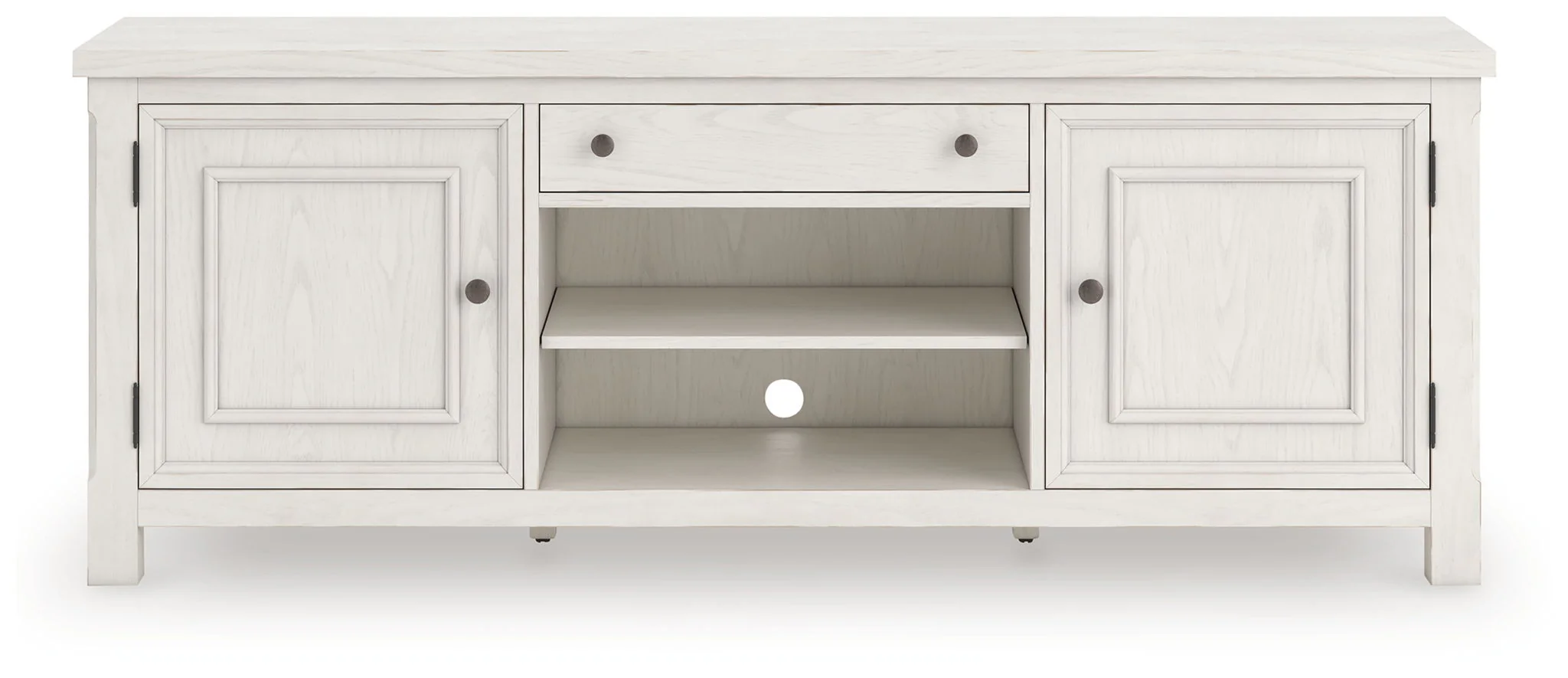 Robbinsdale - Extra Large TV Stand - Antique White - Image 2