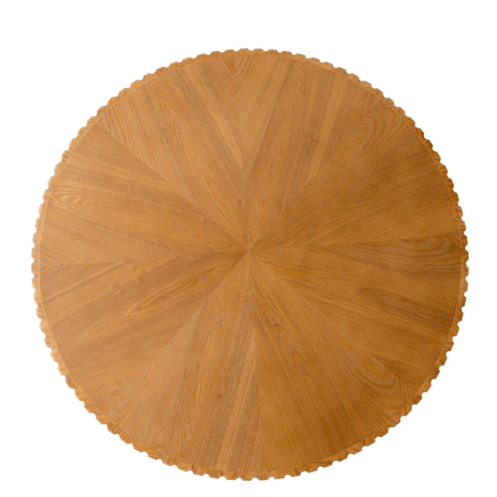 Round Retro Coffee With Solid Wood Legs - Image 9