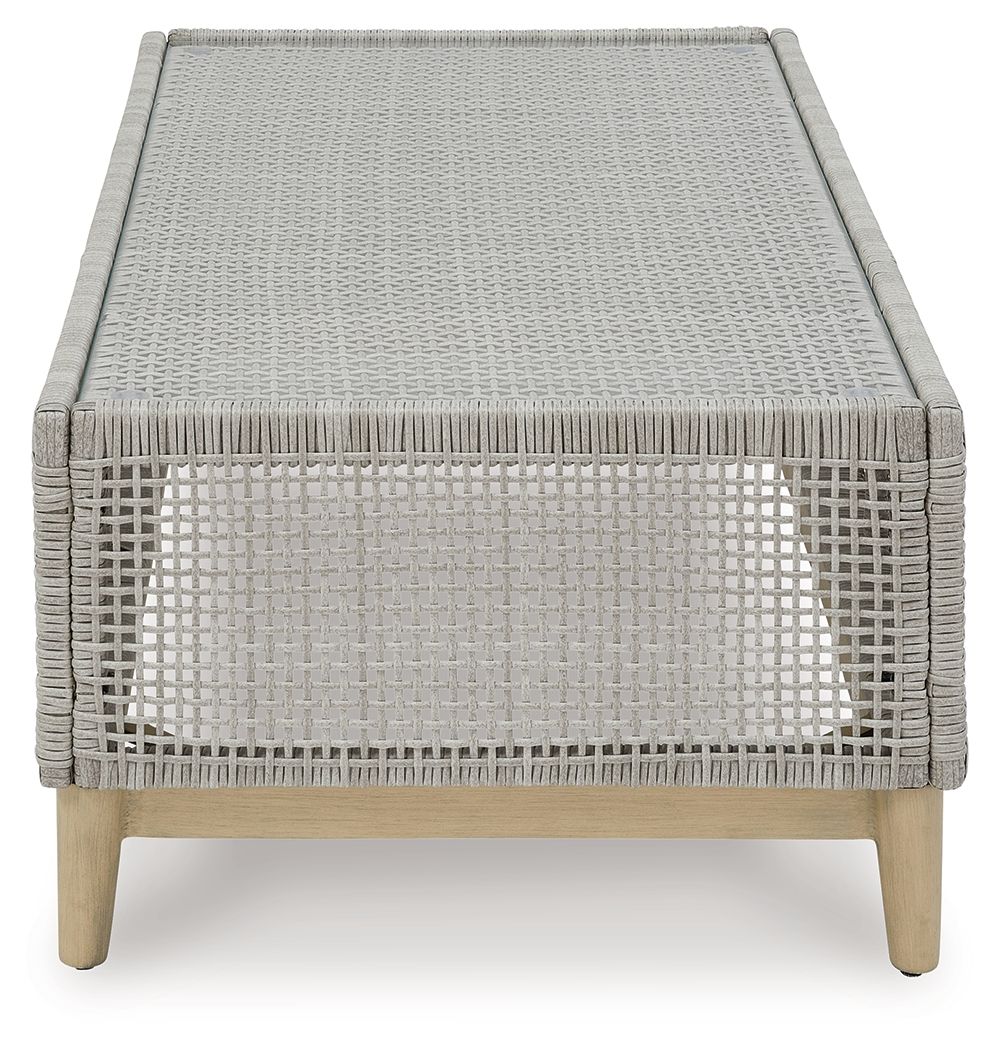 Seton Creek - Rectangular Cocktail Table - Gray - Image 3