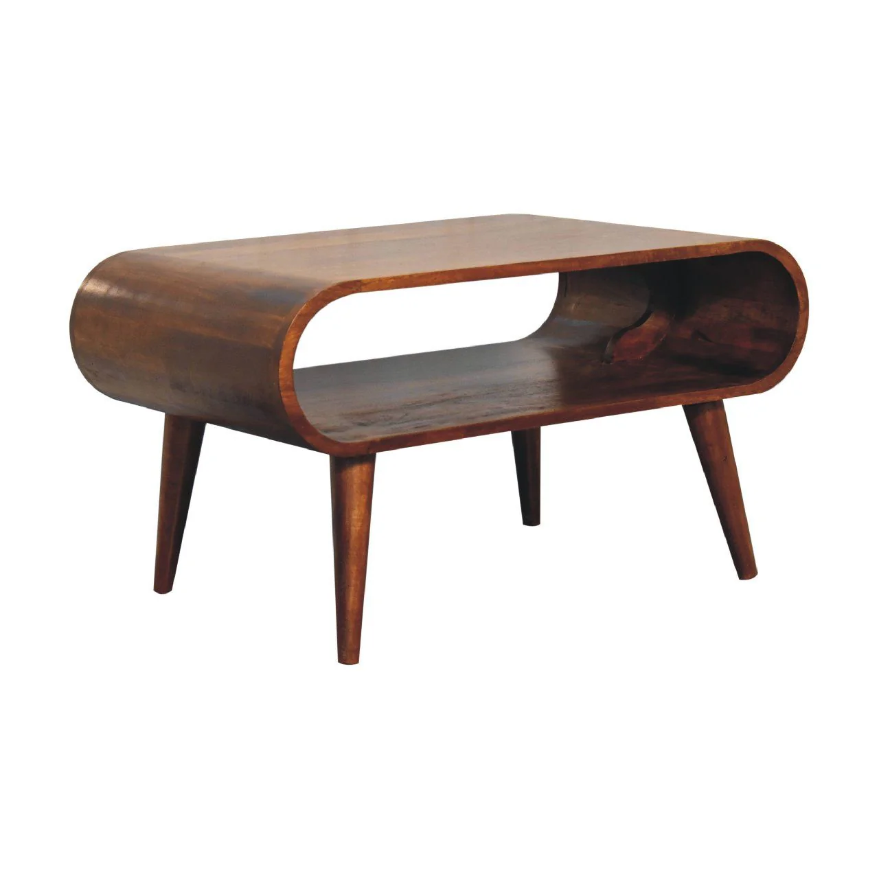 Solid Wood Open Coffee Table - Image 8