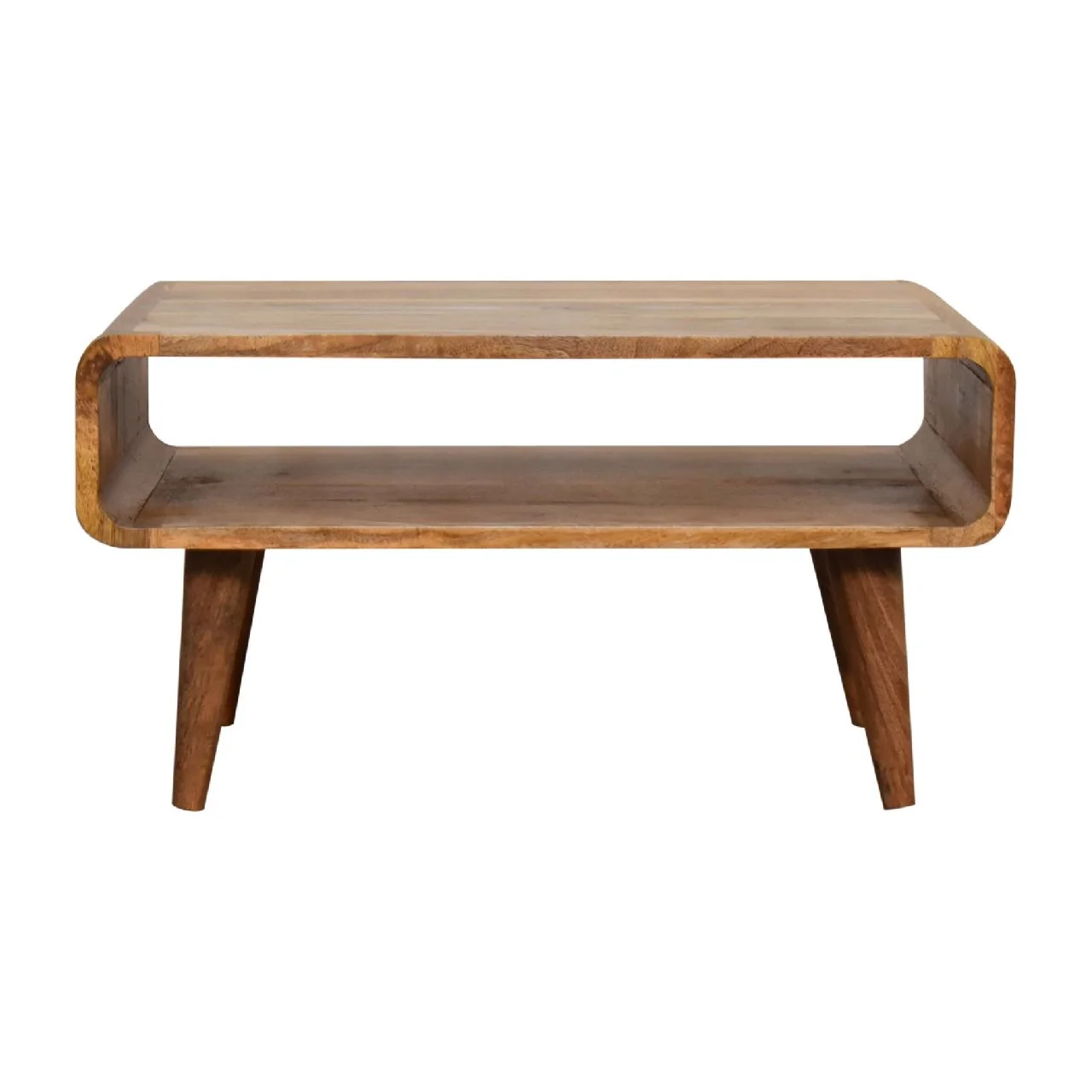 Solid Wood Open Media Unit - Image 7