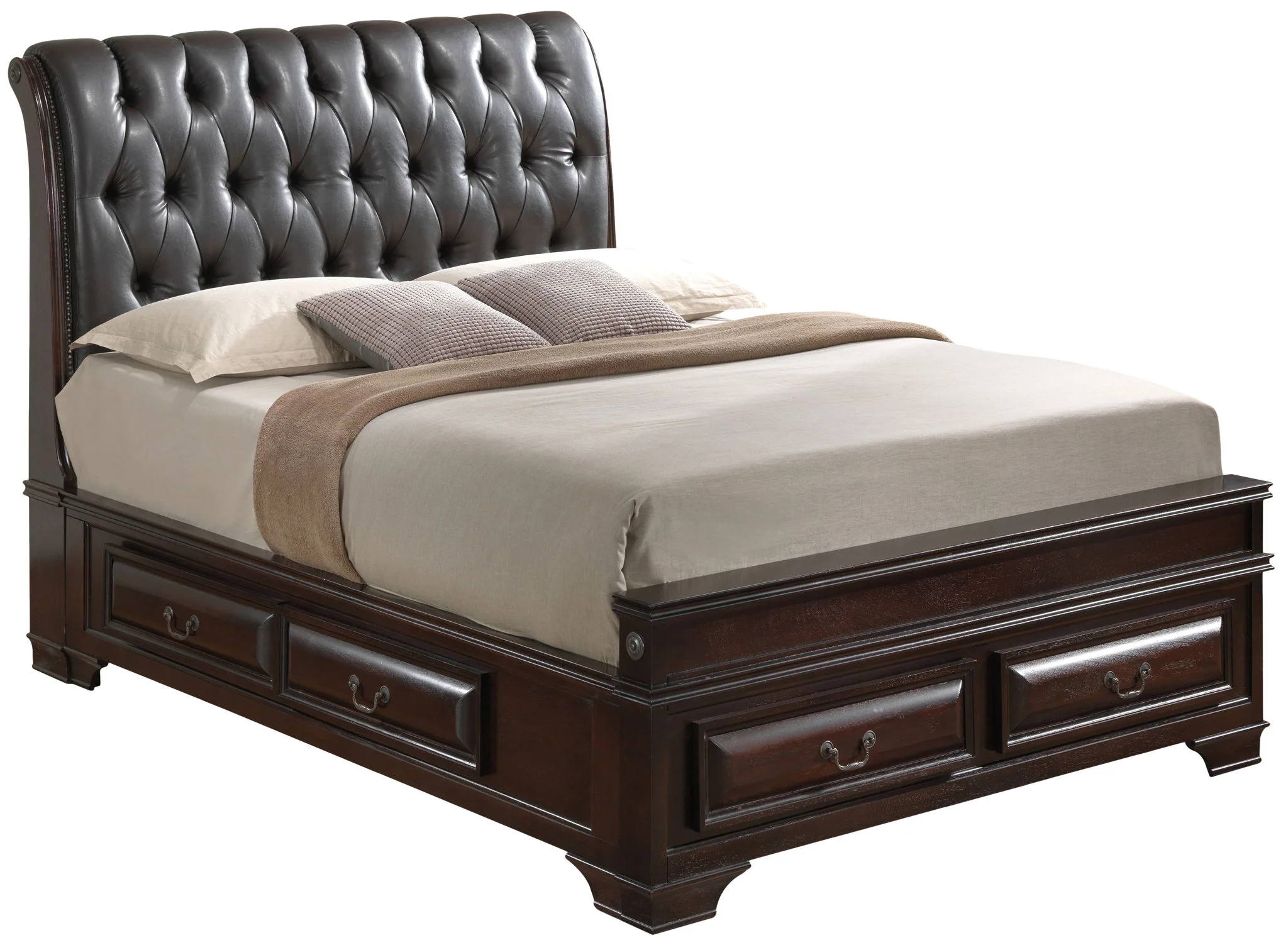 Storage Bed Elegant Transitional - Image 2