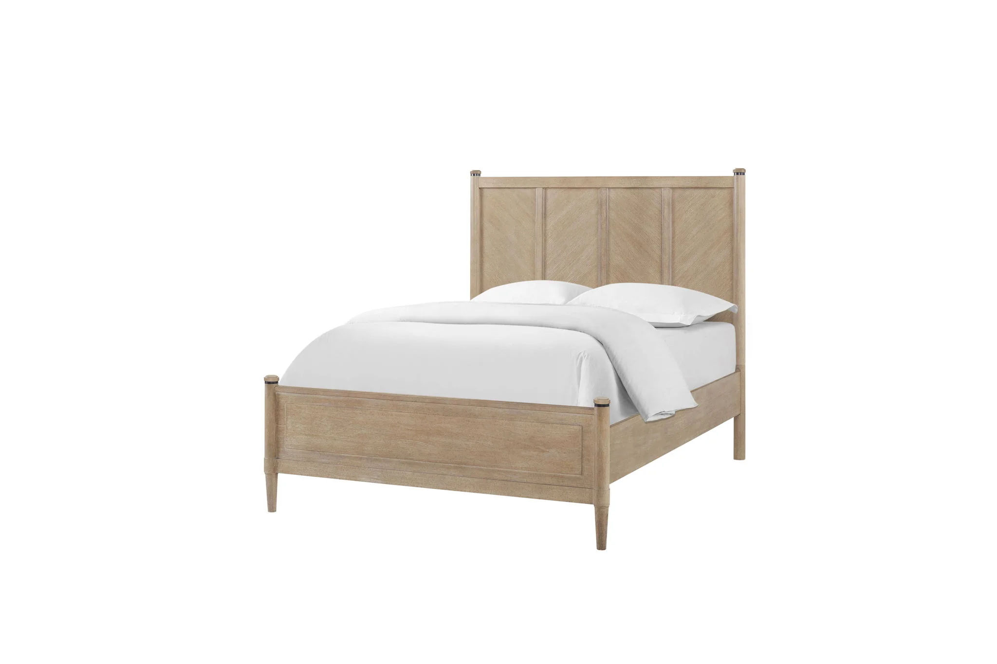 Transitional Style Lo-Post Bed - Image 2