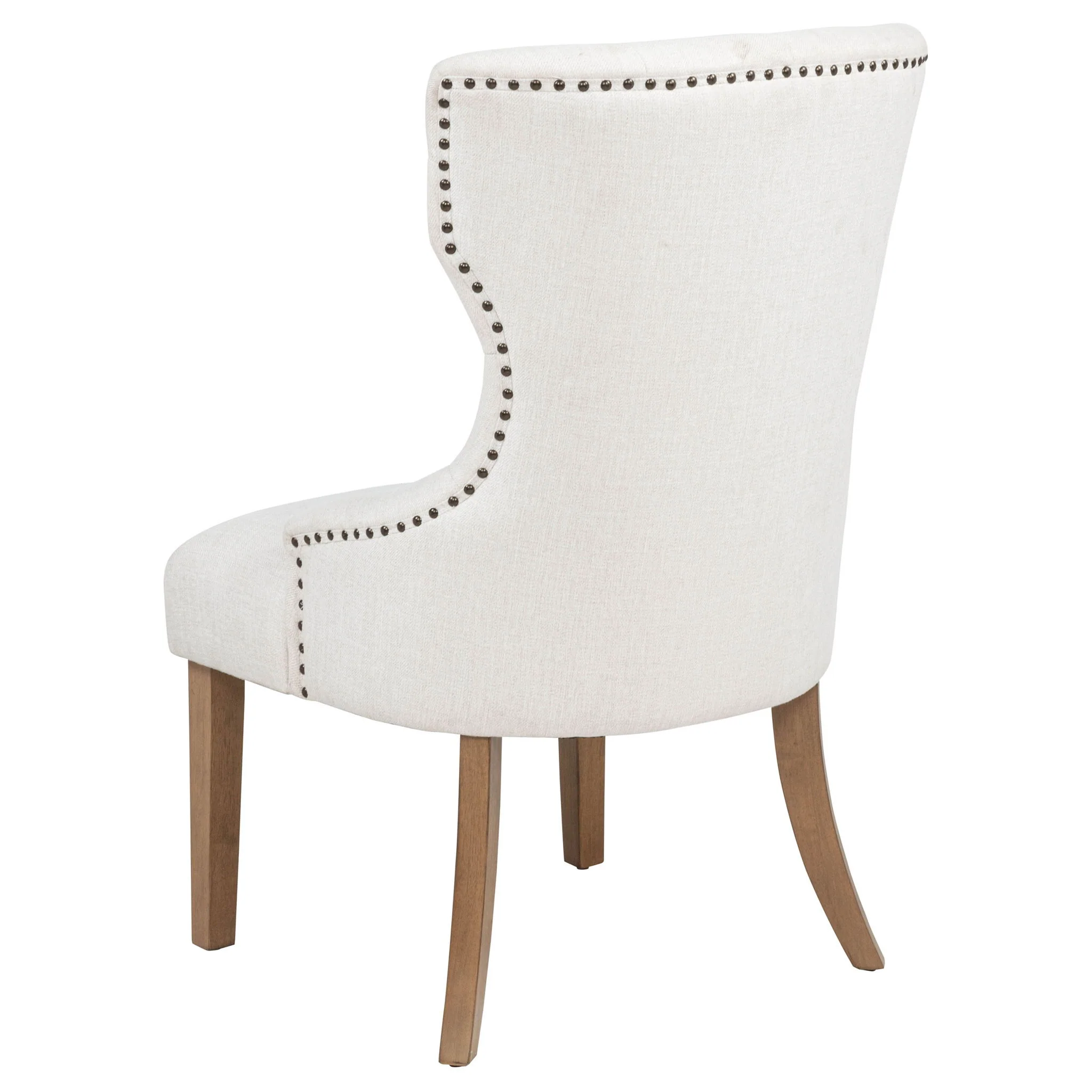 Tufted Dining Chair With Button Tufting And Nailhead Trim - Image 5