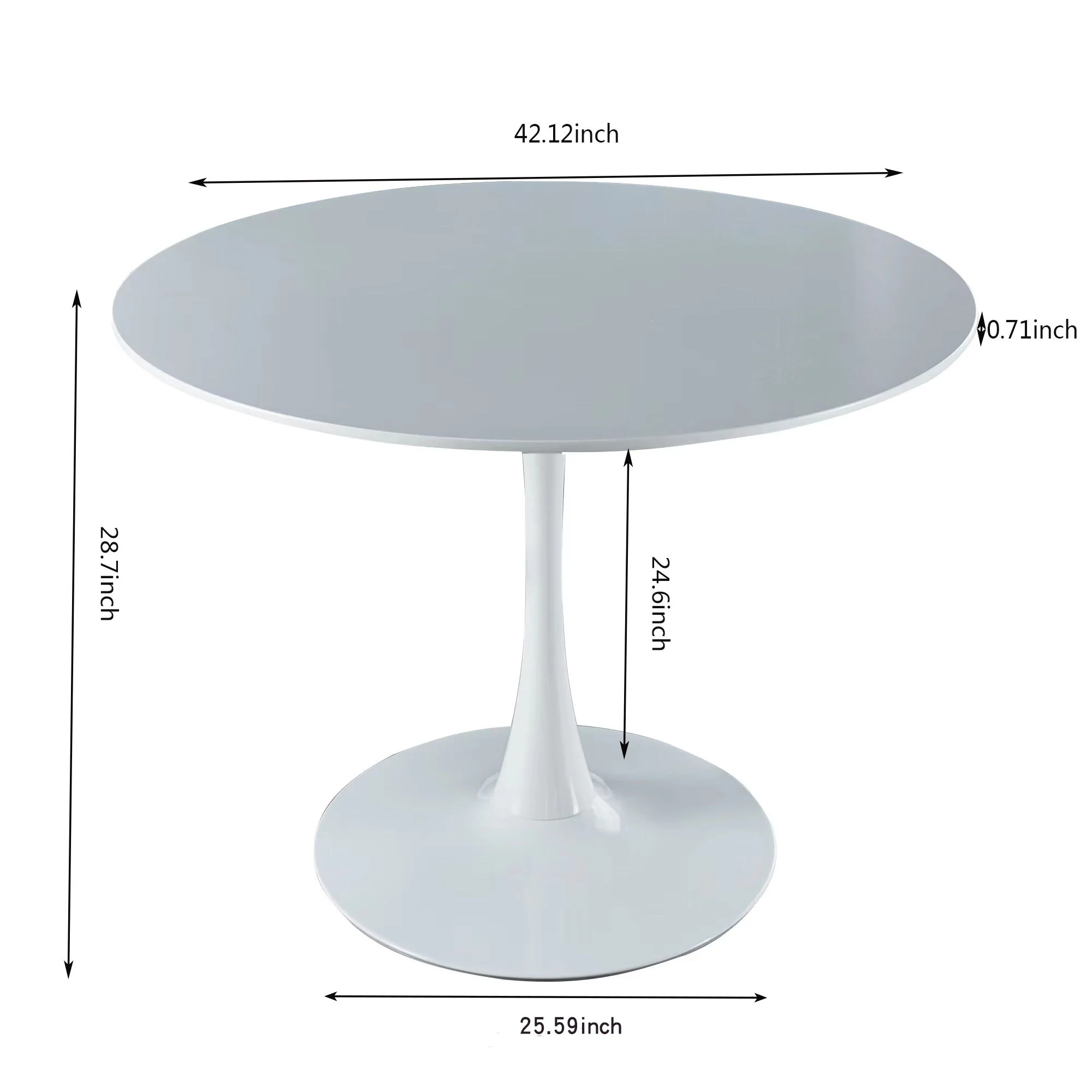 Tulip Special Dining Table, Dining Table - Image 9