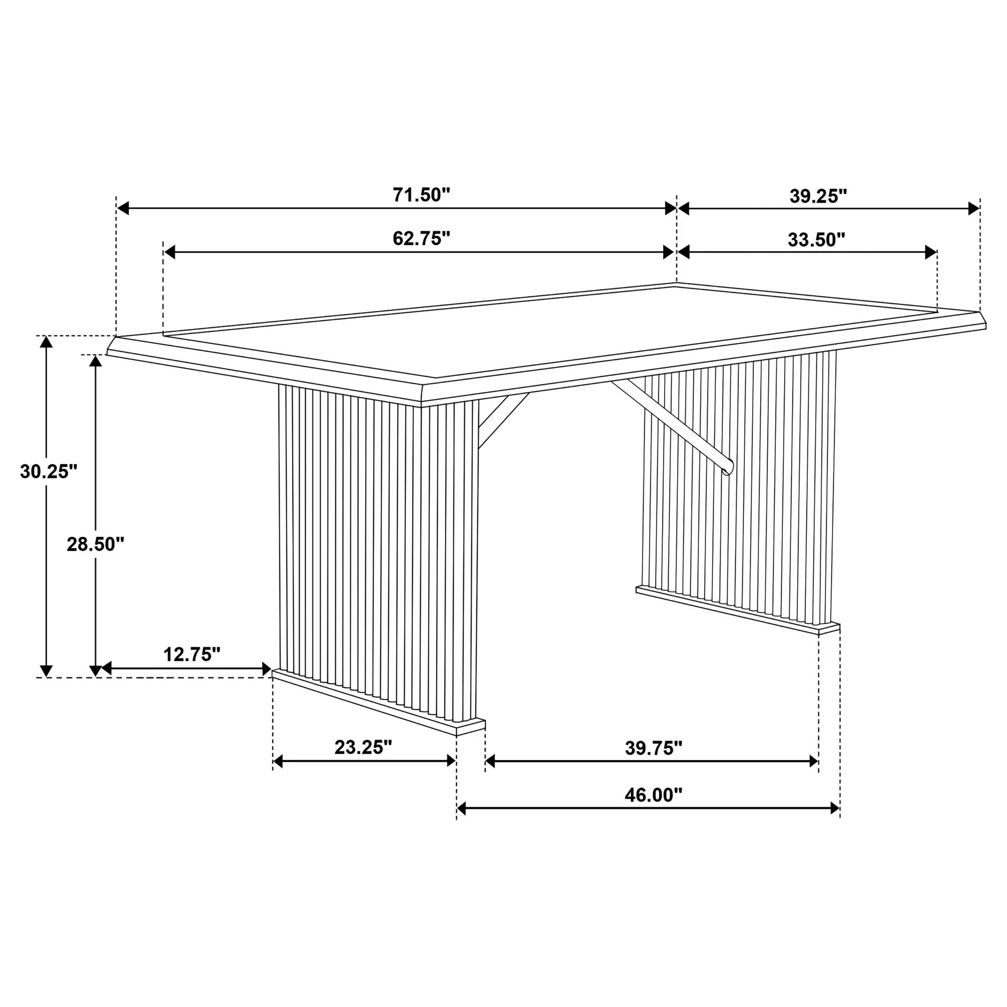Wawona - Rectangular Dining Table Set - Image 3