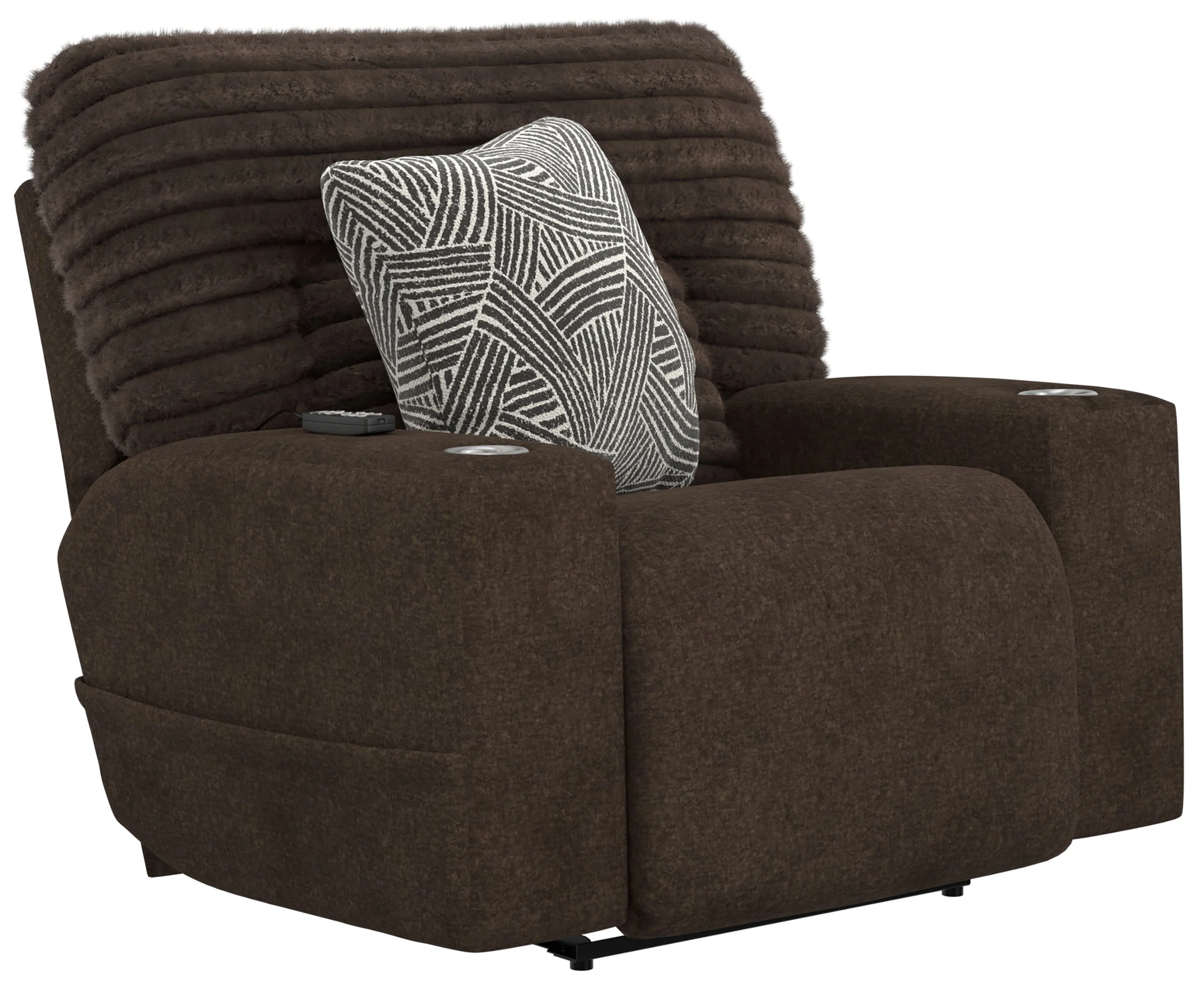 Zen - Power Recliner With CR3 Heat / Massage / Zero Gravity - Chocolate - Image 3
