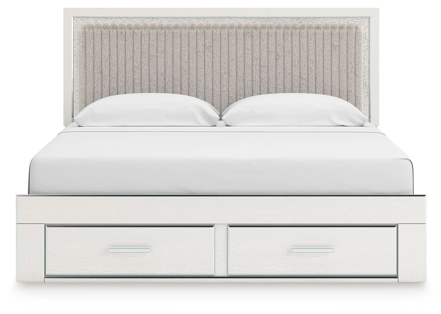 Zuraleus - Upholstered Panel Platform Storage Bed - Image 8